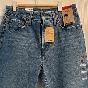 Levi's 501 Original Straight Jeans in Light Blue